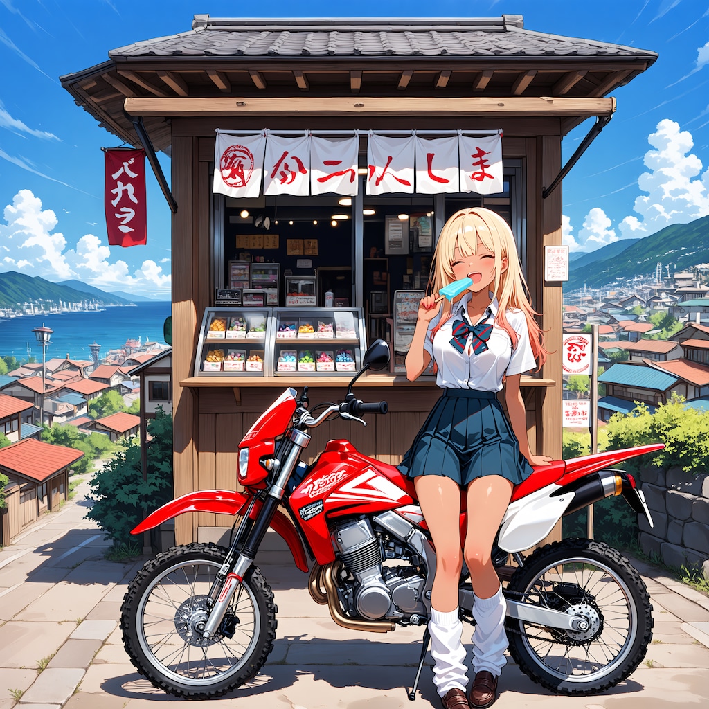 ギャルとツーリング2