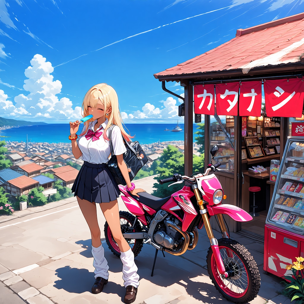 ギャルとツーリング2