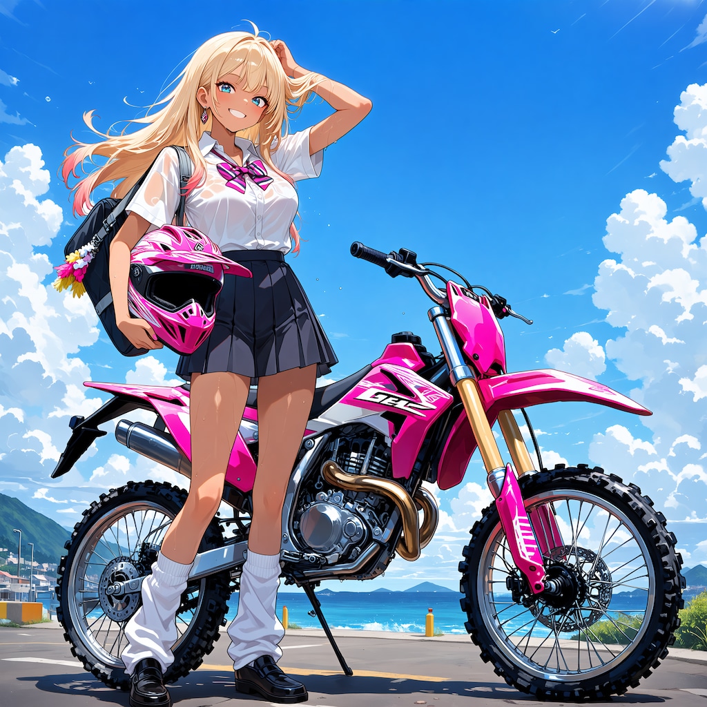 ギャルとツーリング2
