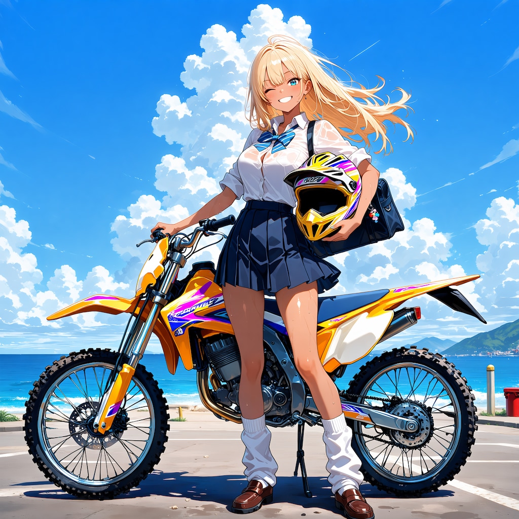 ギャルとツーリング2