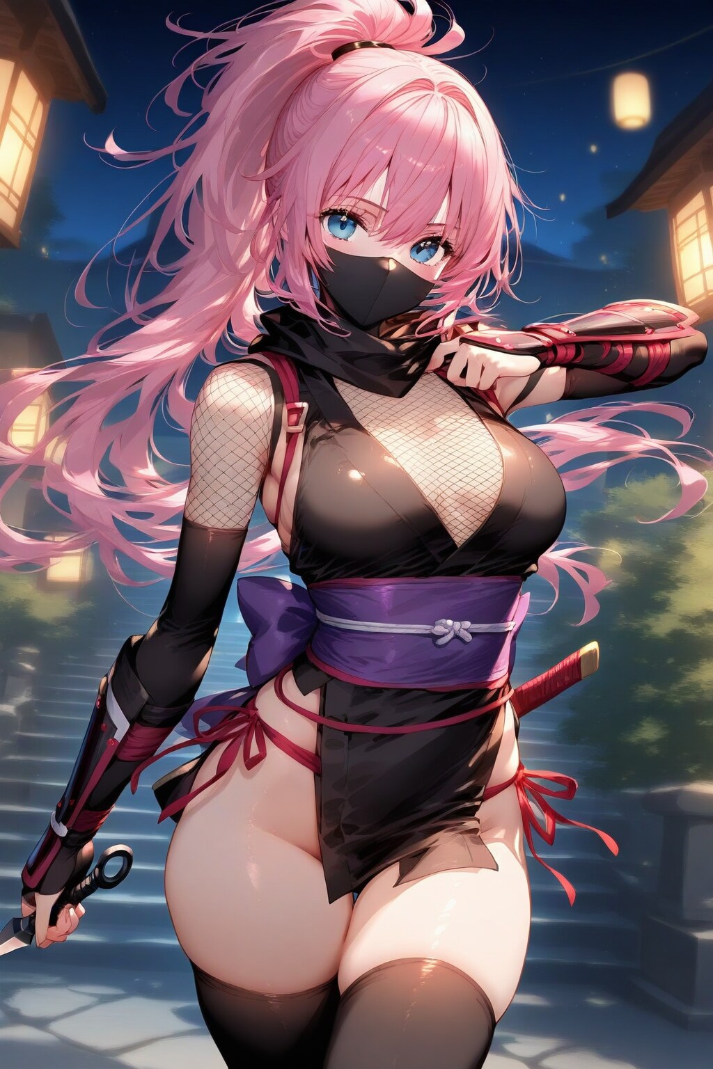 美少女くノ一 | の人気AIイラスト・グラビア