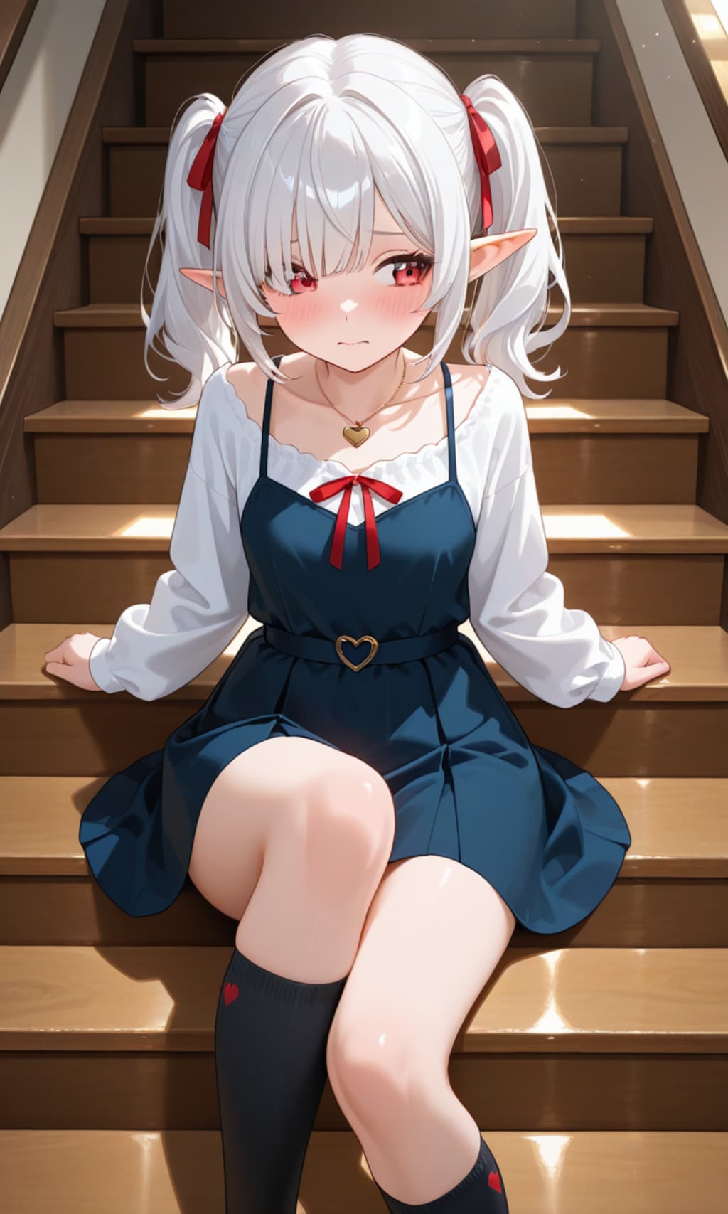 部屋着のシロネさん