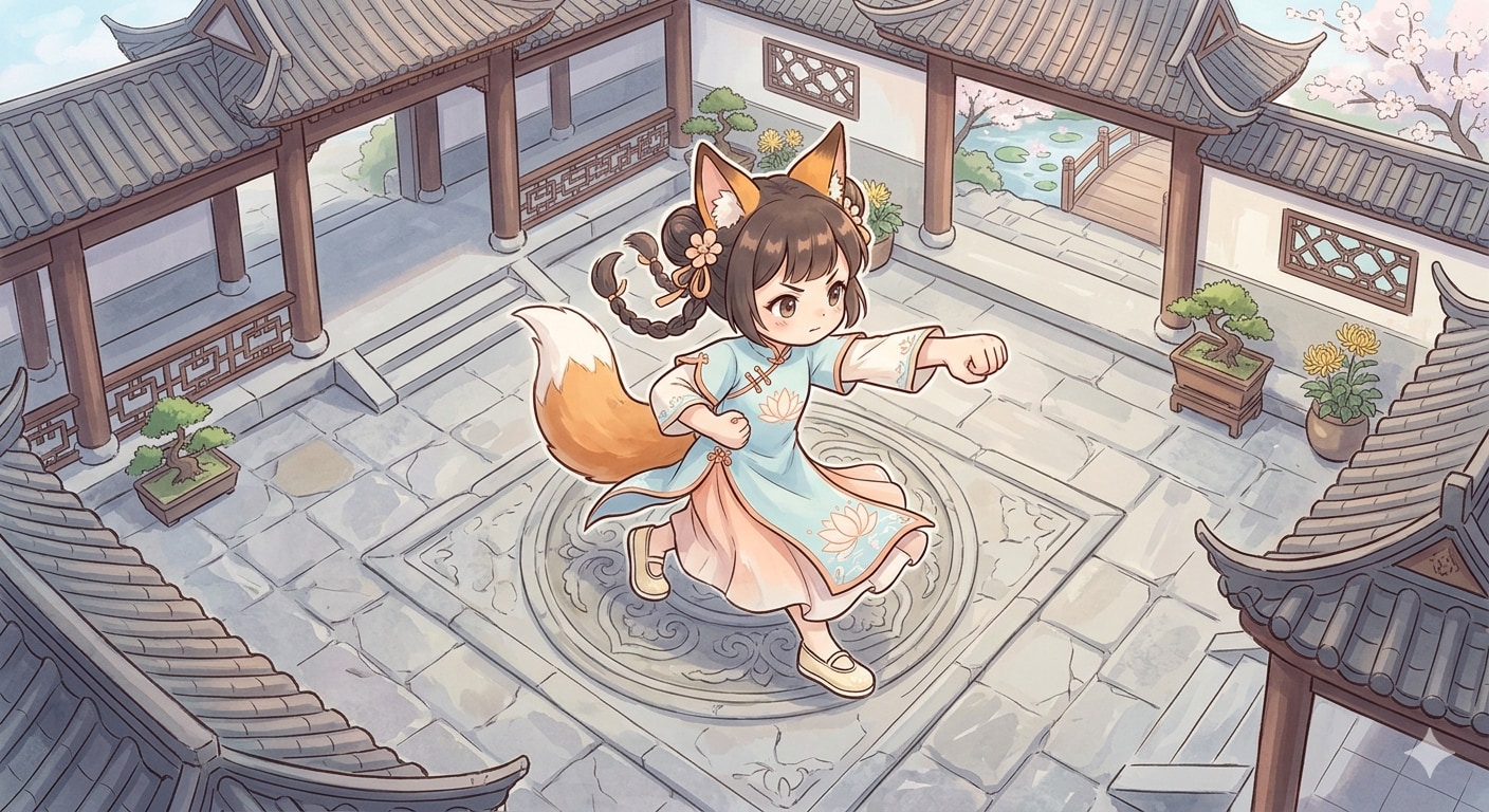 ケモミミカンフー47 | の人気AIイラスト・グラビア