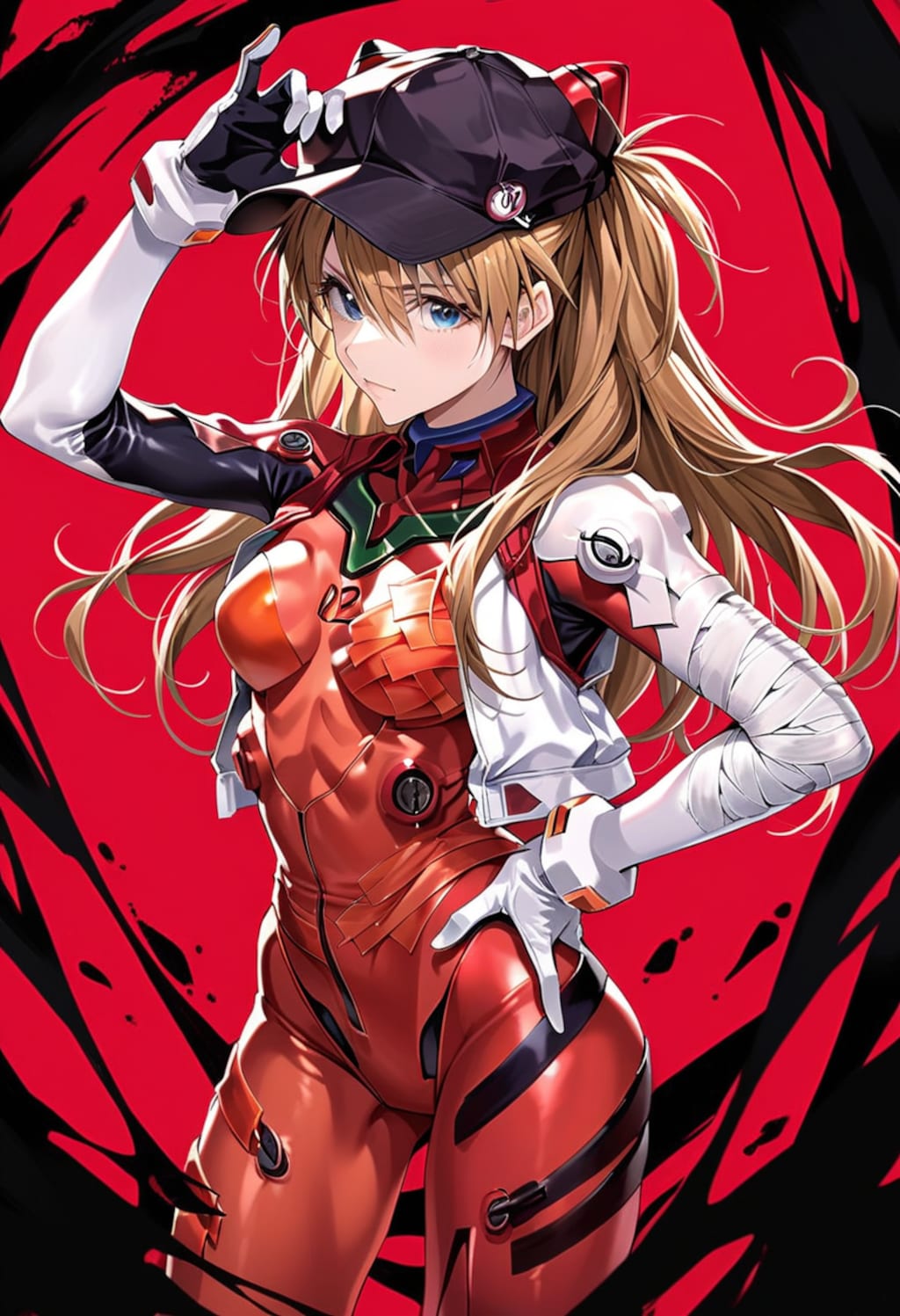 アスカ「リアル顔」