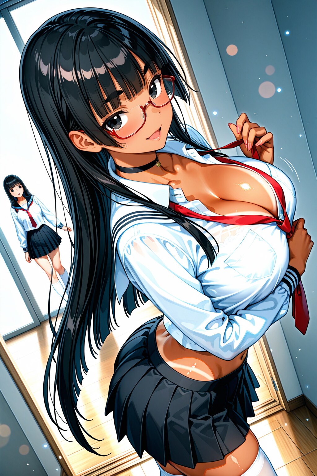 リボンを緩めたら