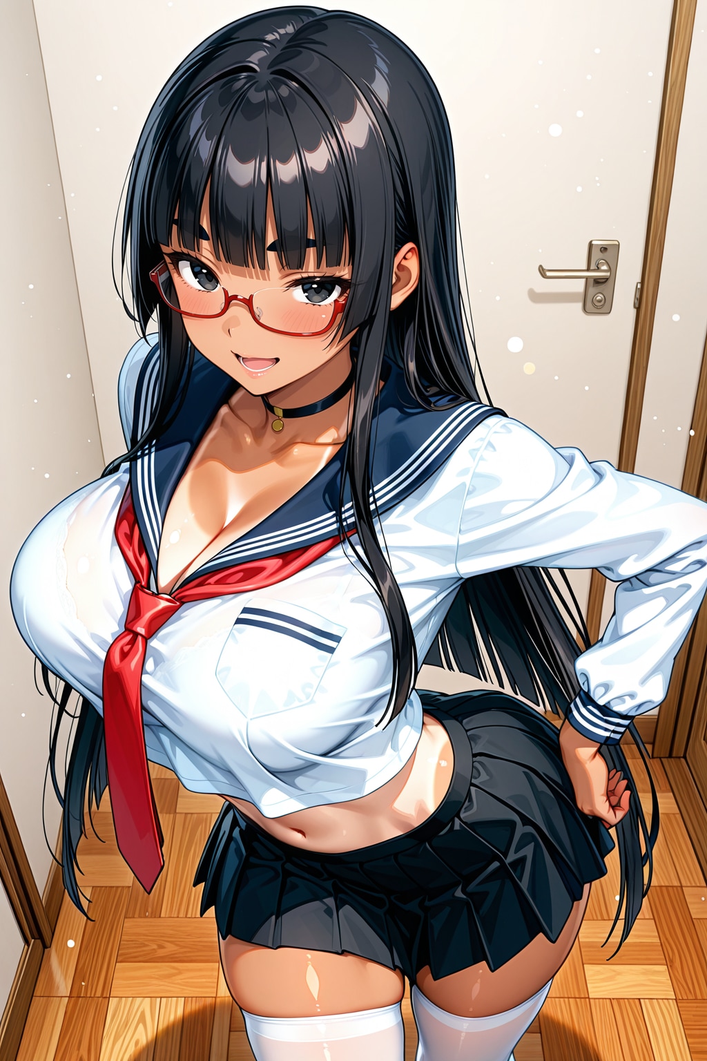リボンを緩めたら