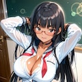 リボンを緩めたら 2枚目