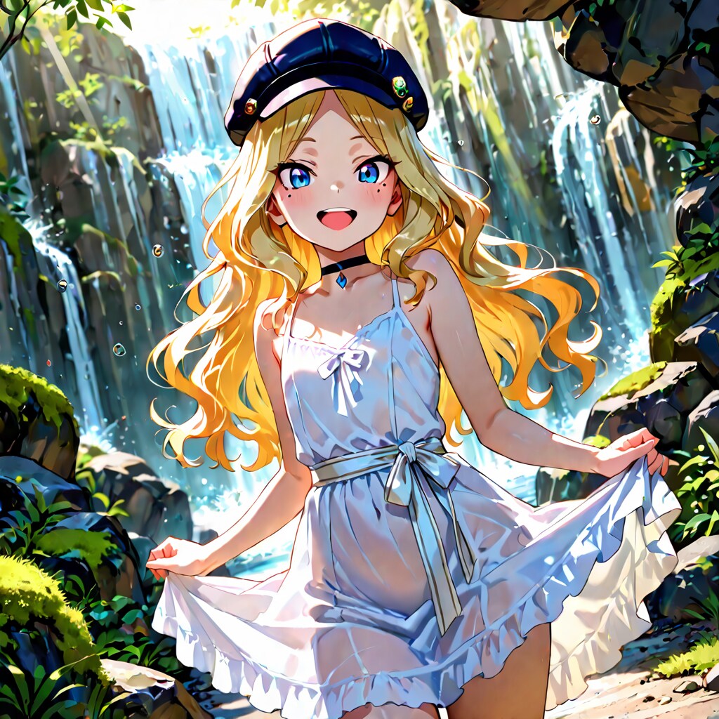 サンドレスを簡単強化[腰紐②]