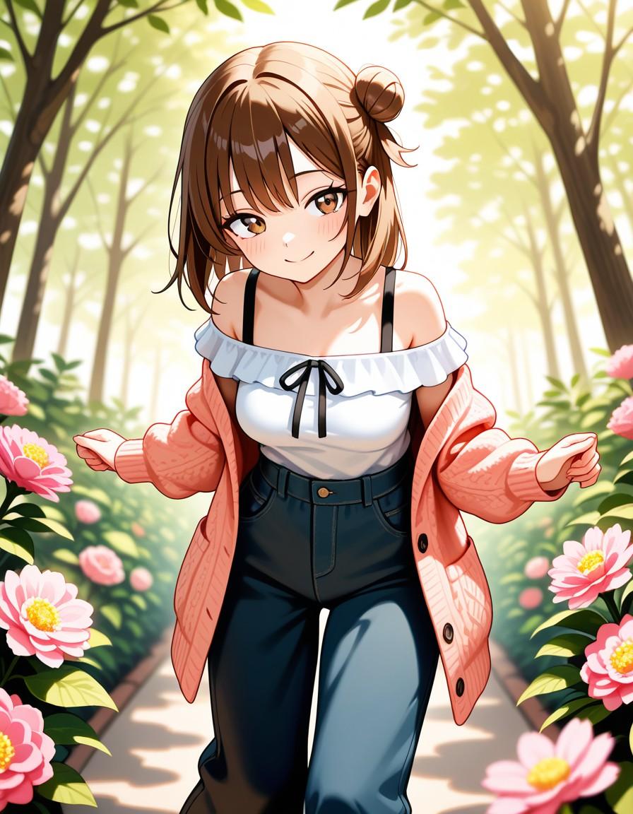 花のある公園 | の人気AIイラスト・グラビア