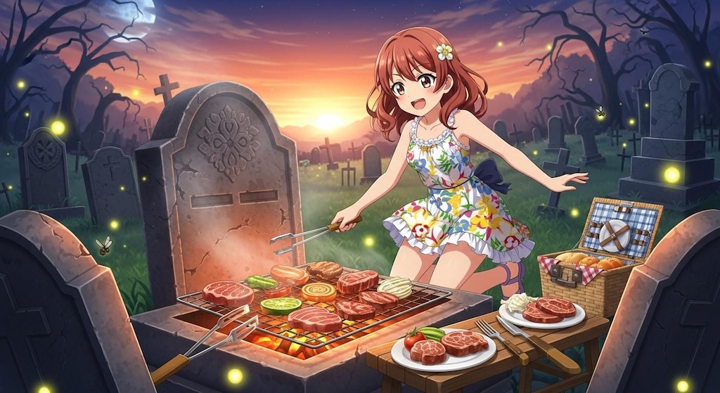 確か英吉利で墓石でBBQしたという話があったような・・・