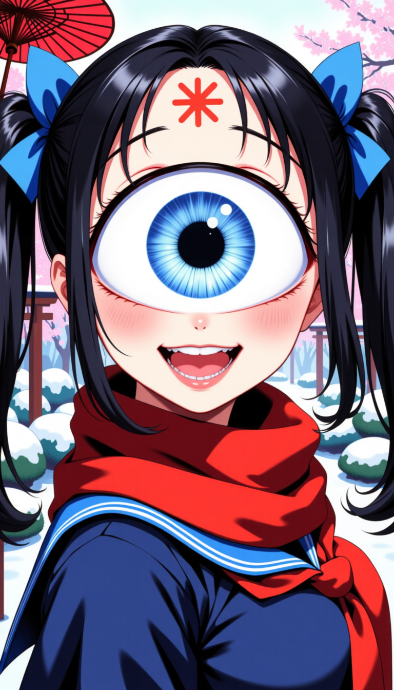 一つ目小娘：事八日の妖怪 | の人気AIイラスト・グラビア