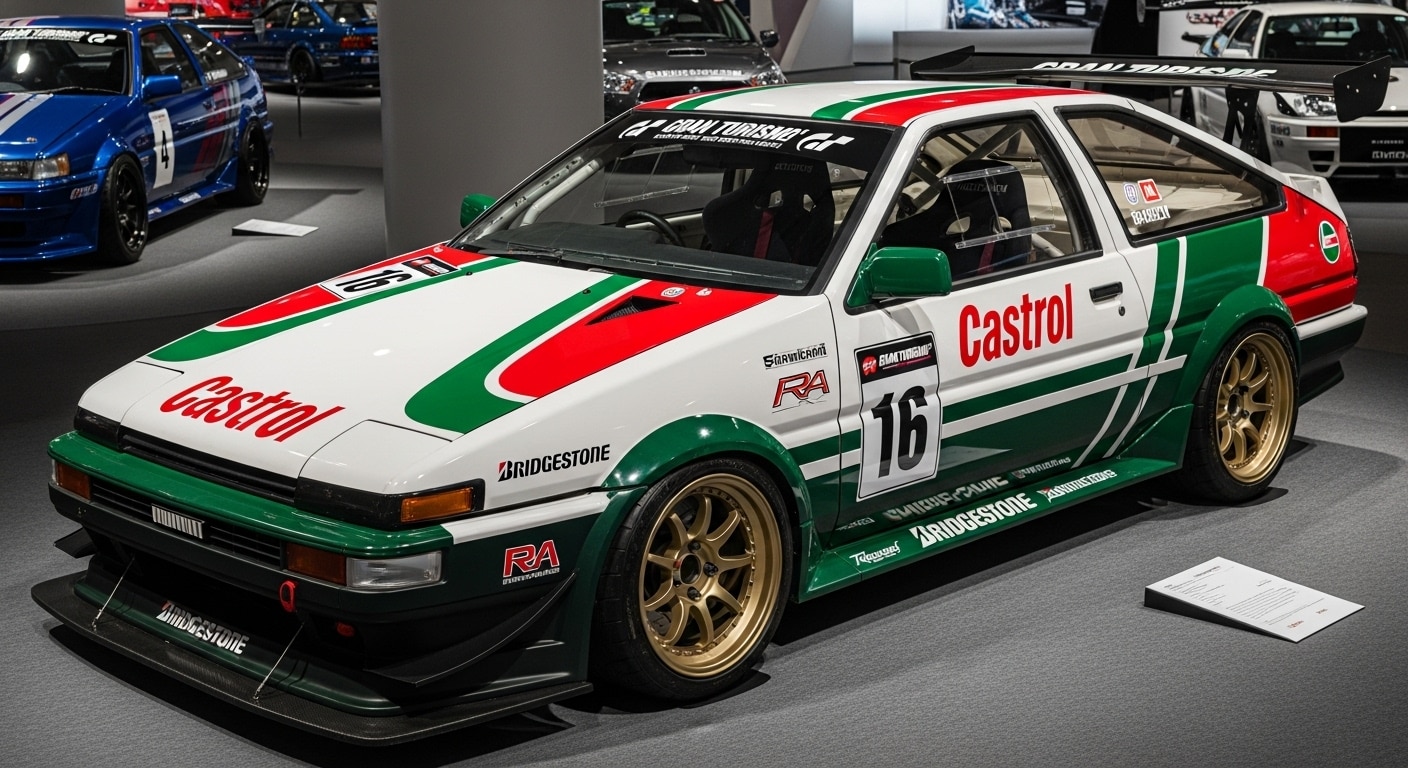 カストロールAE86 N2 | の人気AIイラスト・グラビア