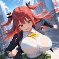 ブルンブルン透けていく千尋ちゃん💓 5枚目