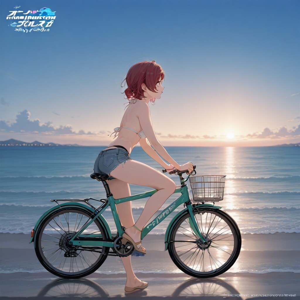 サイクリングする樋口円香 | の人気AIイラスト・グラビア