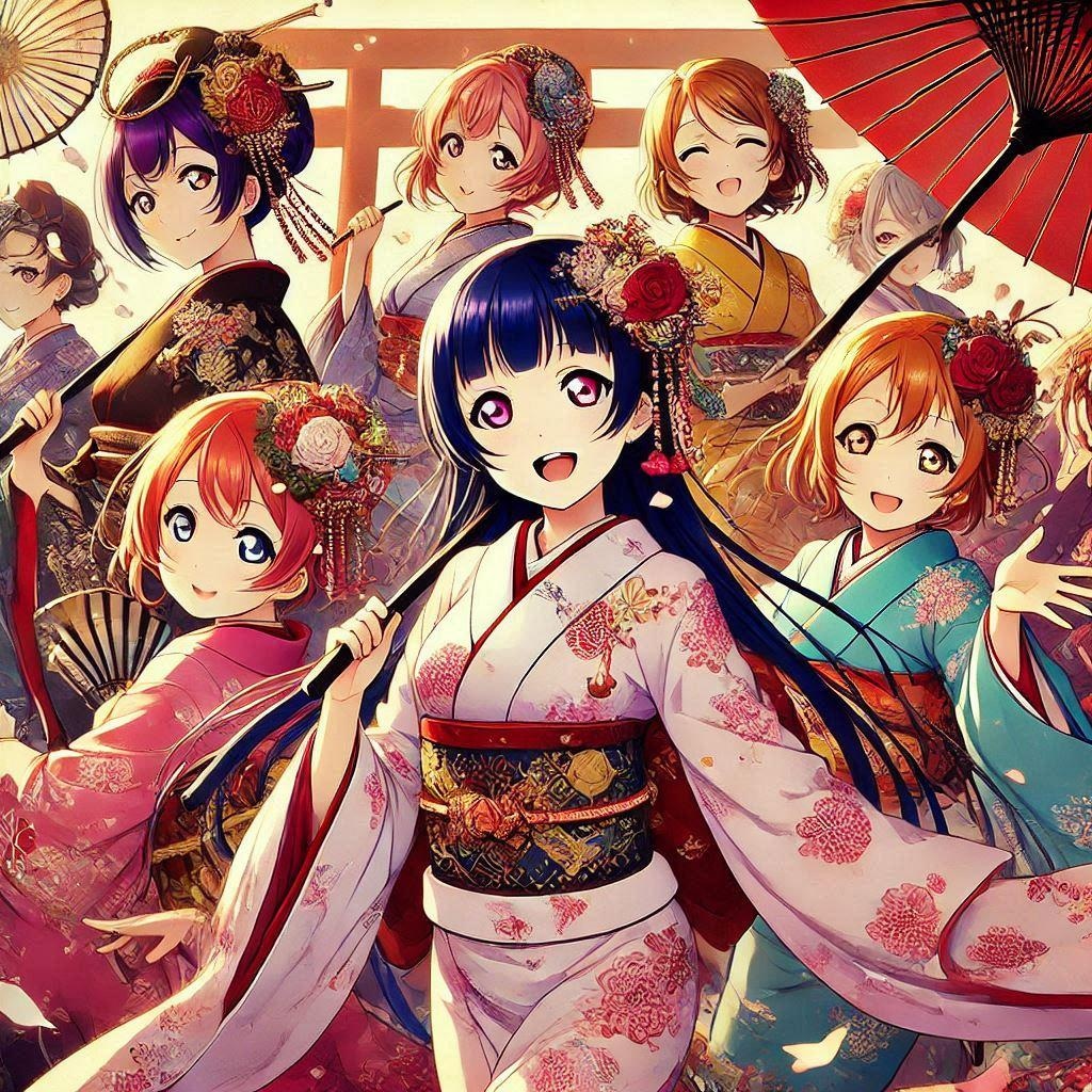 ラブライブキャラと江戸時代