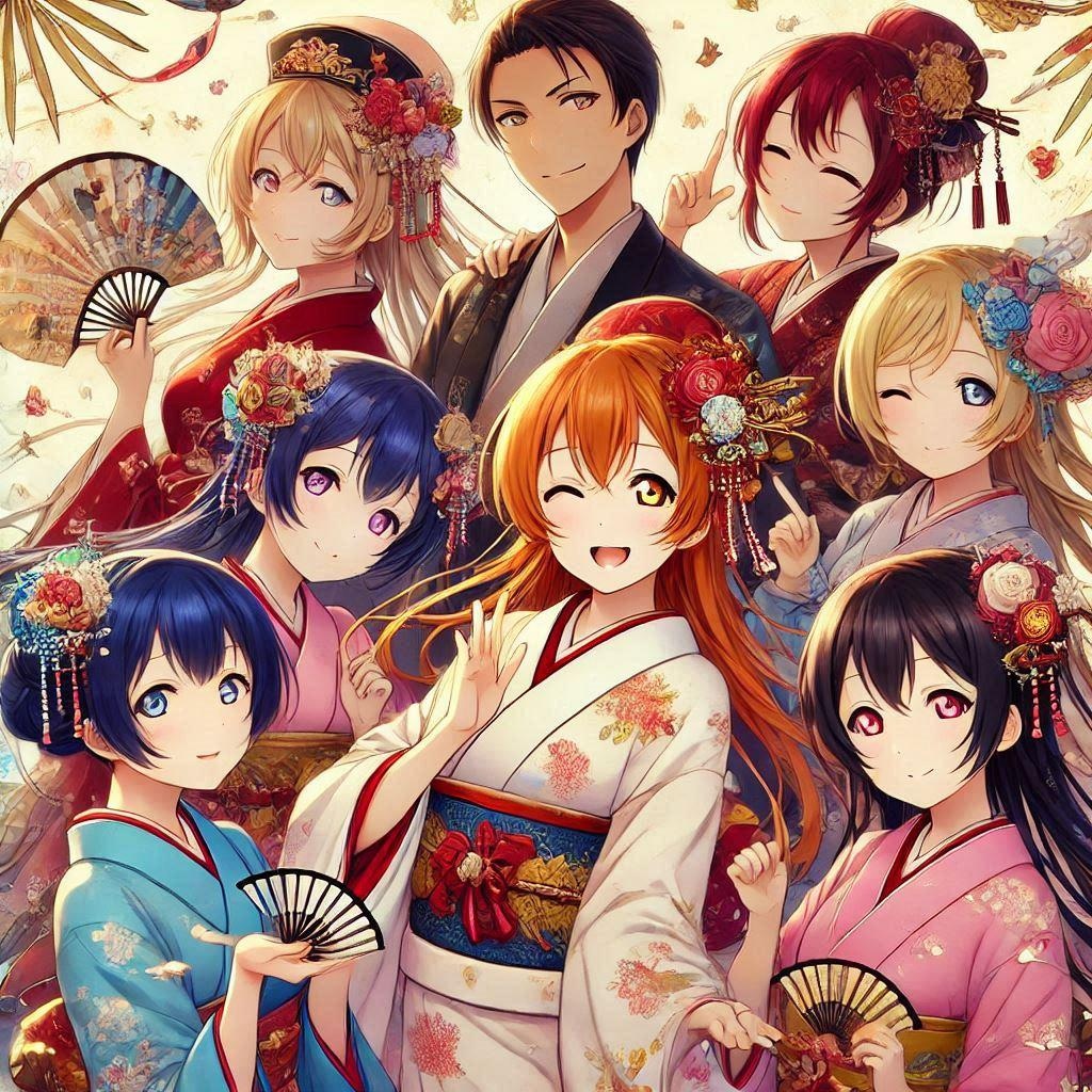 ラブライブキャラと江戸時代