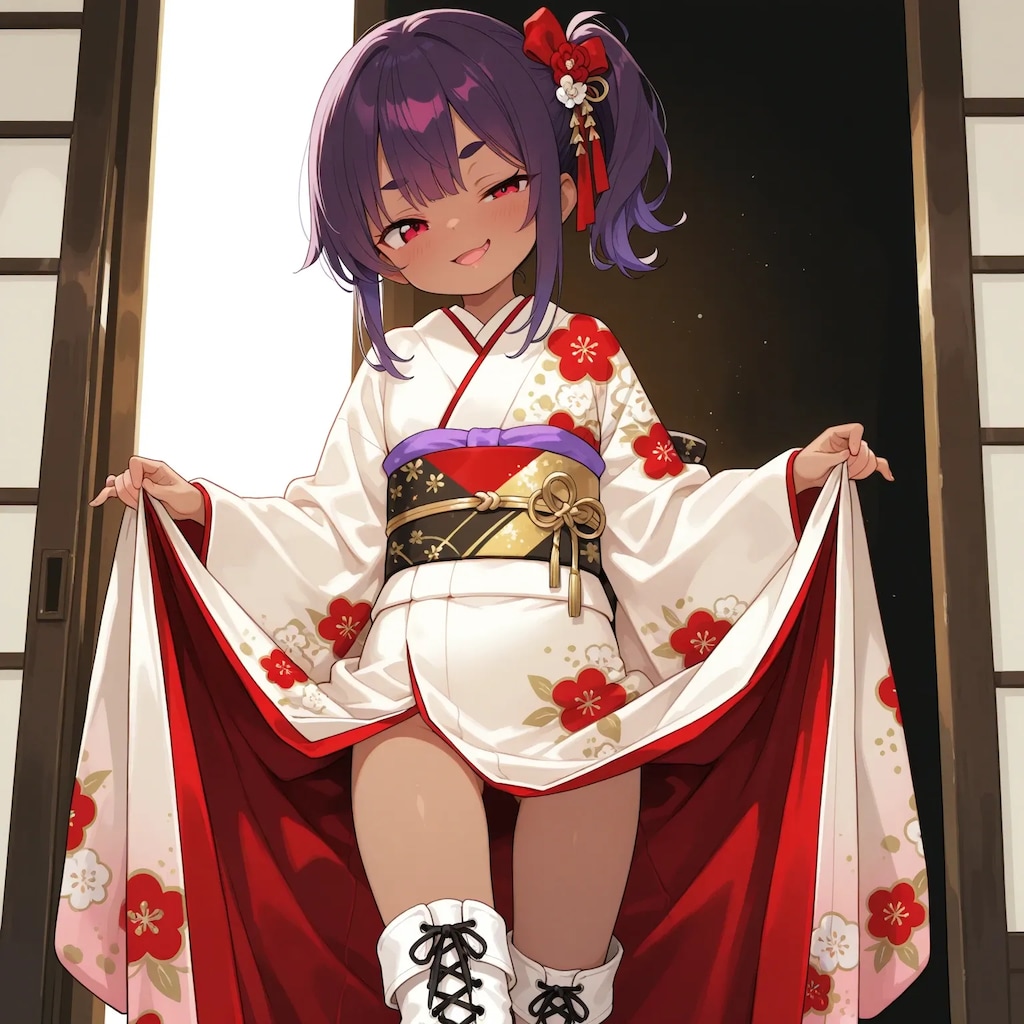 振袖のアノ子