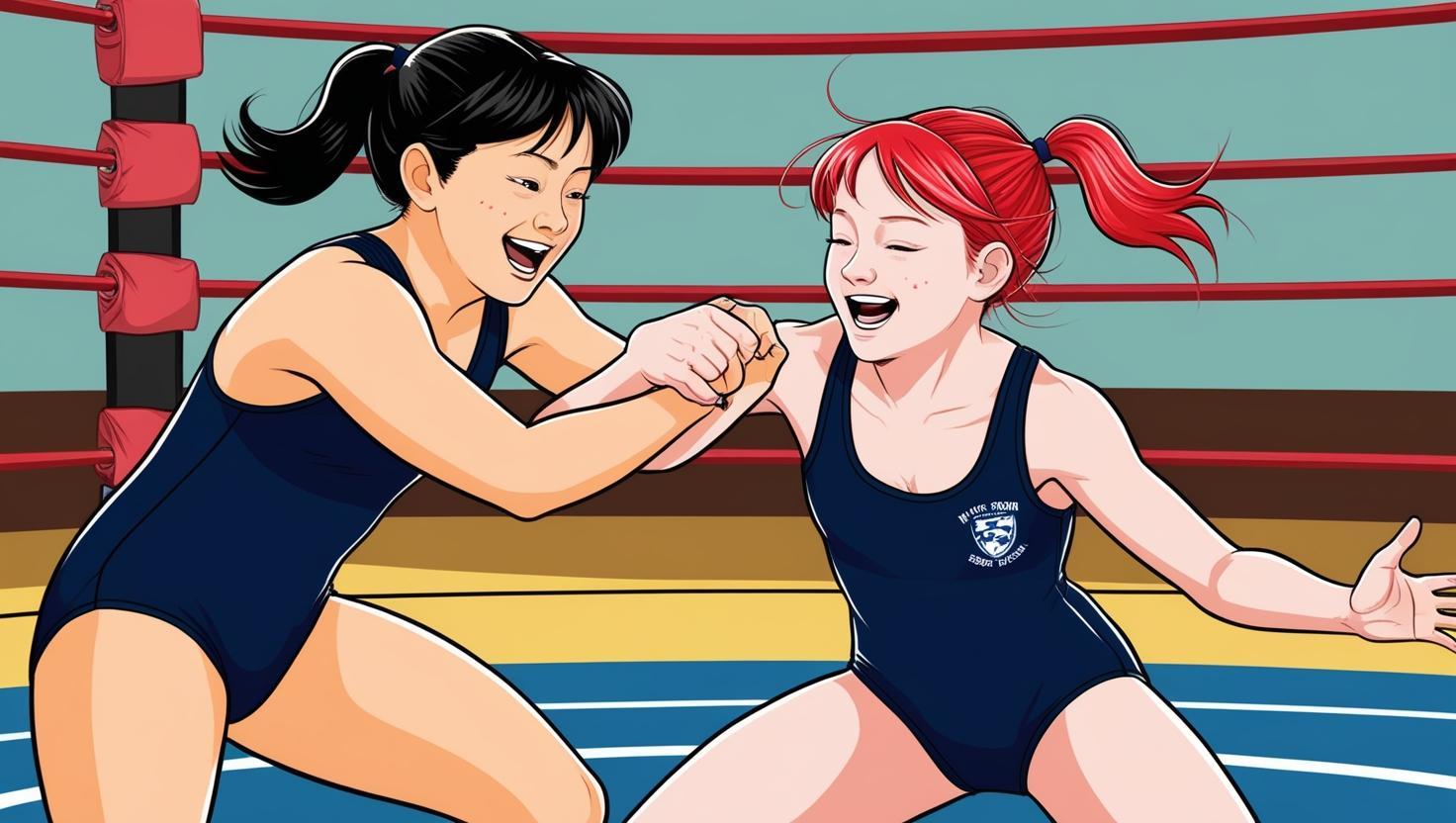 健全！スク水女子プロレス2