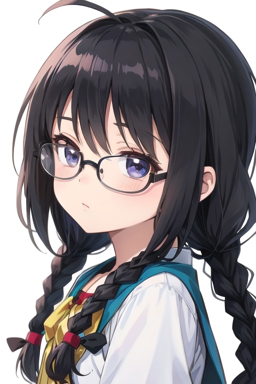 メガネっ子でわるい？ | の人気AIイラスト・グラビア