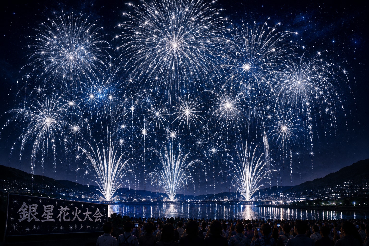 『銀星花火の花火大会』