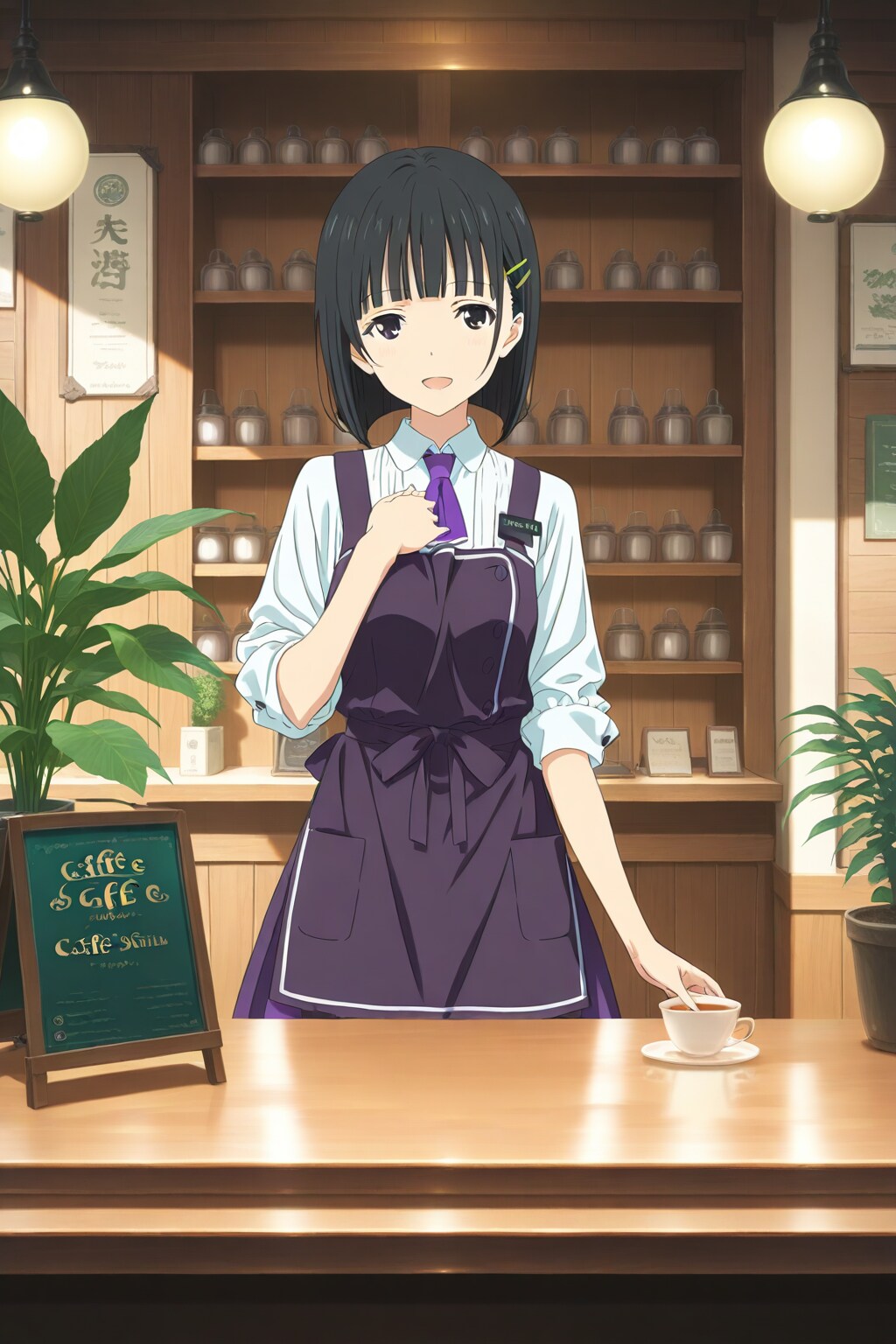 喫茶店の妹ちゃん✨