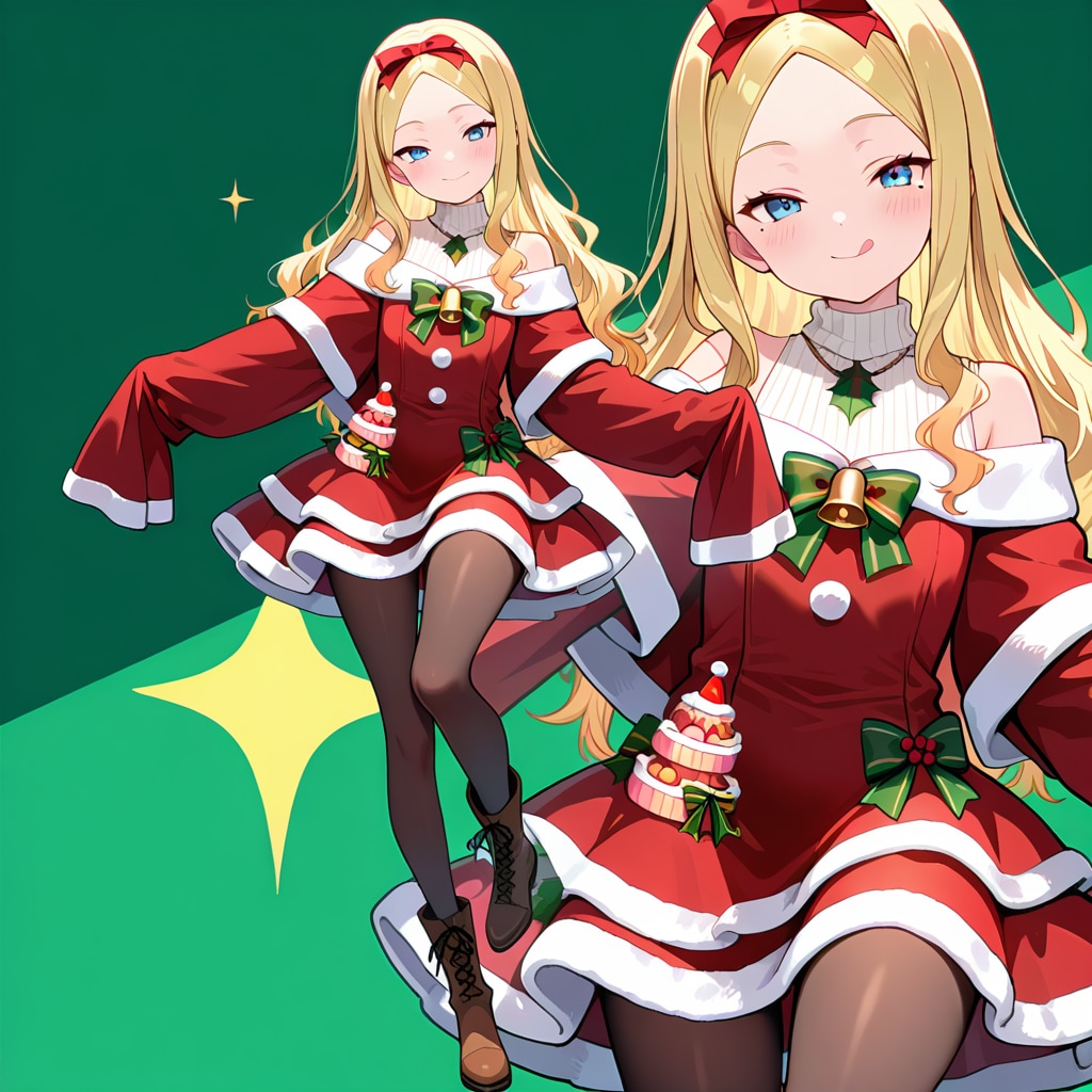 ﾁｮｯﾄ個性的なサンタ衣装④Ｂ