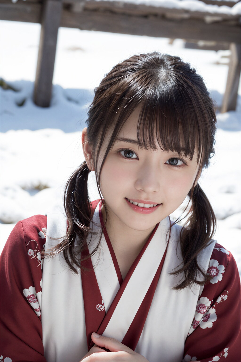 雪国の着物