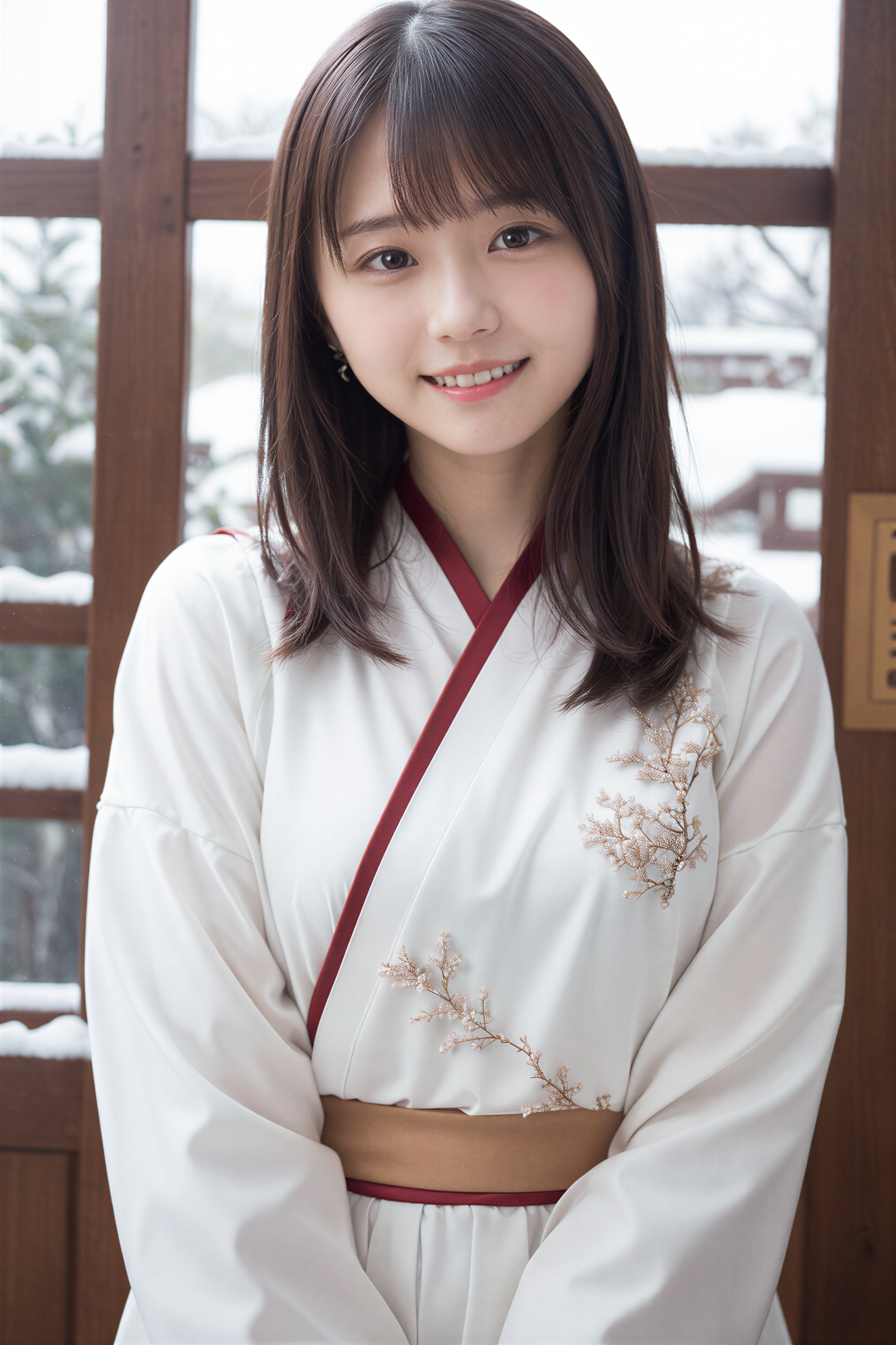 雪国の着物