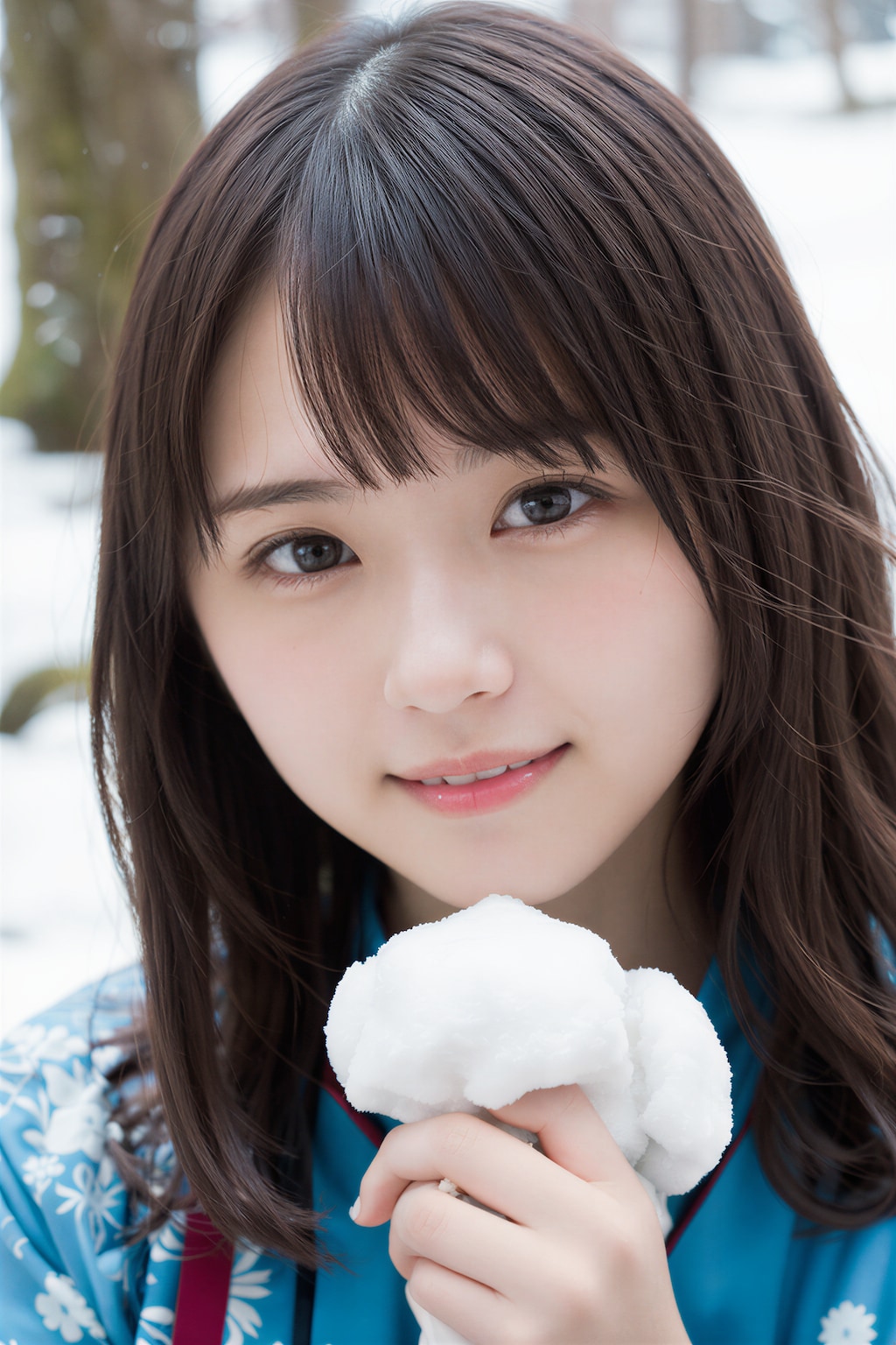雪国の着物