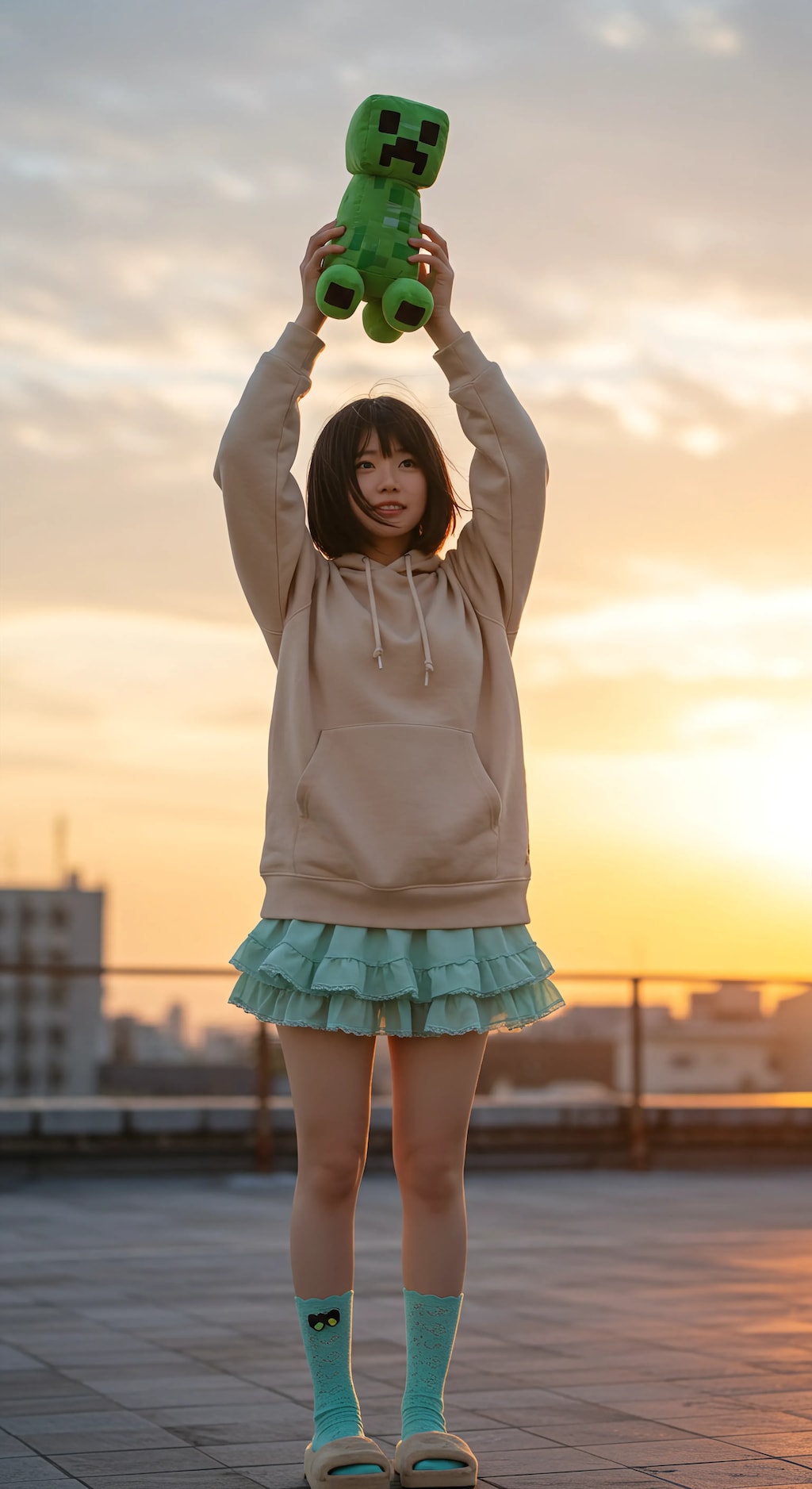 Creeper girl @ImageFX