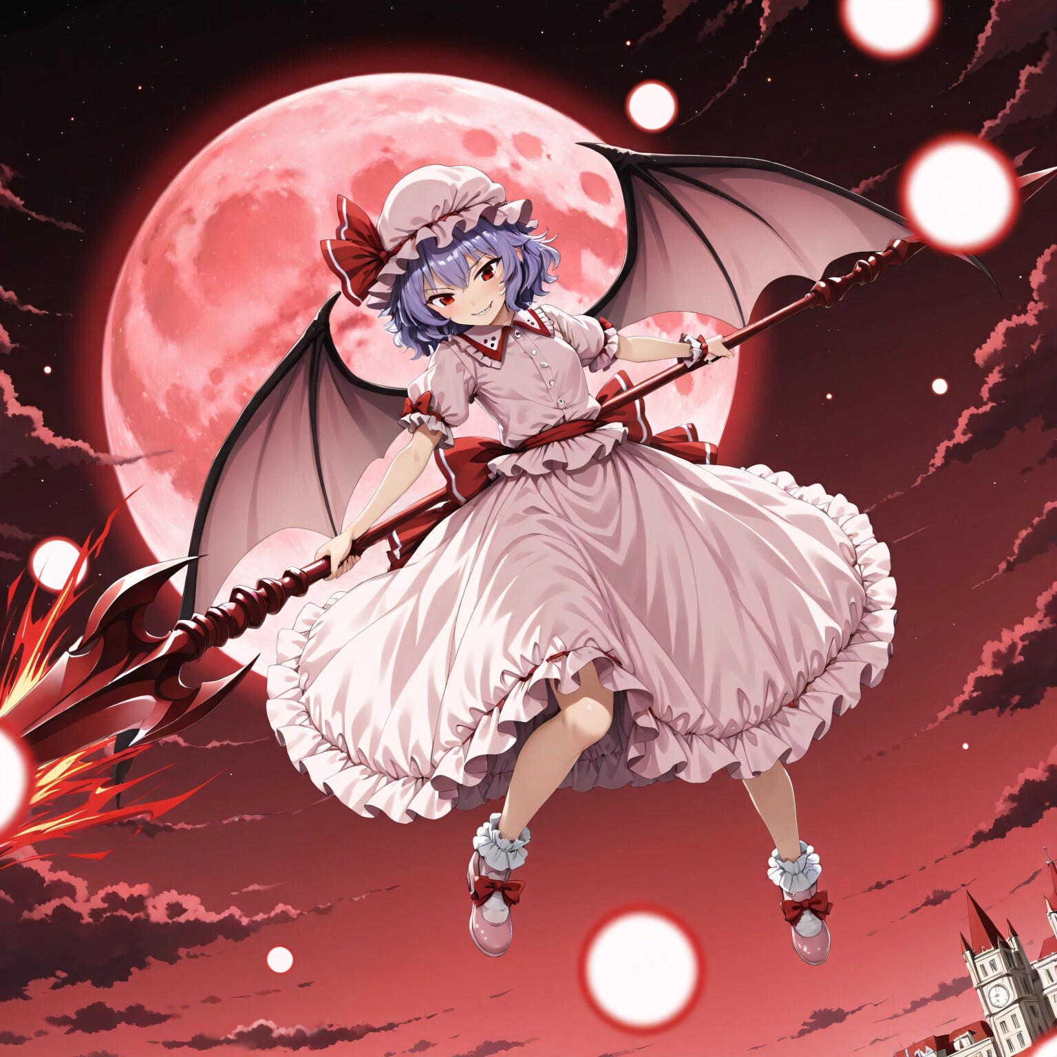 紅魔郷・永夜抄のレミリア・スカーレット