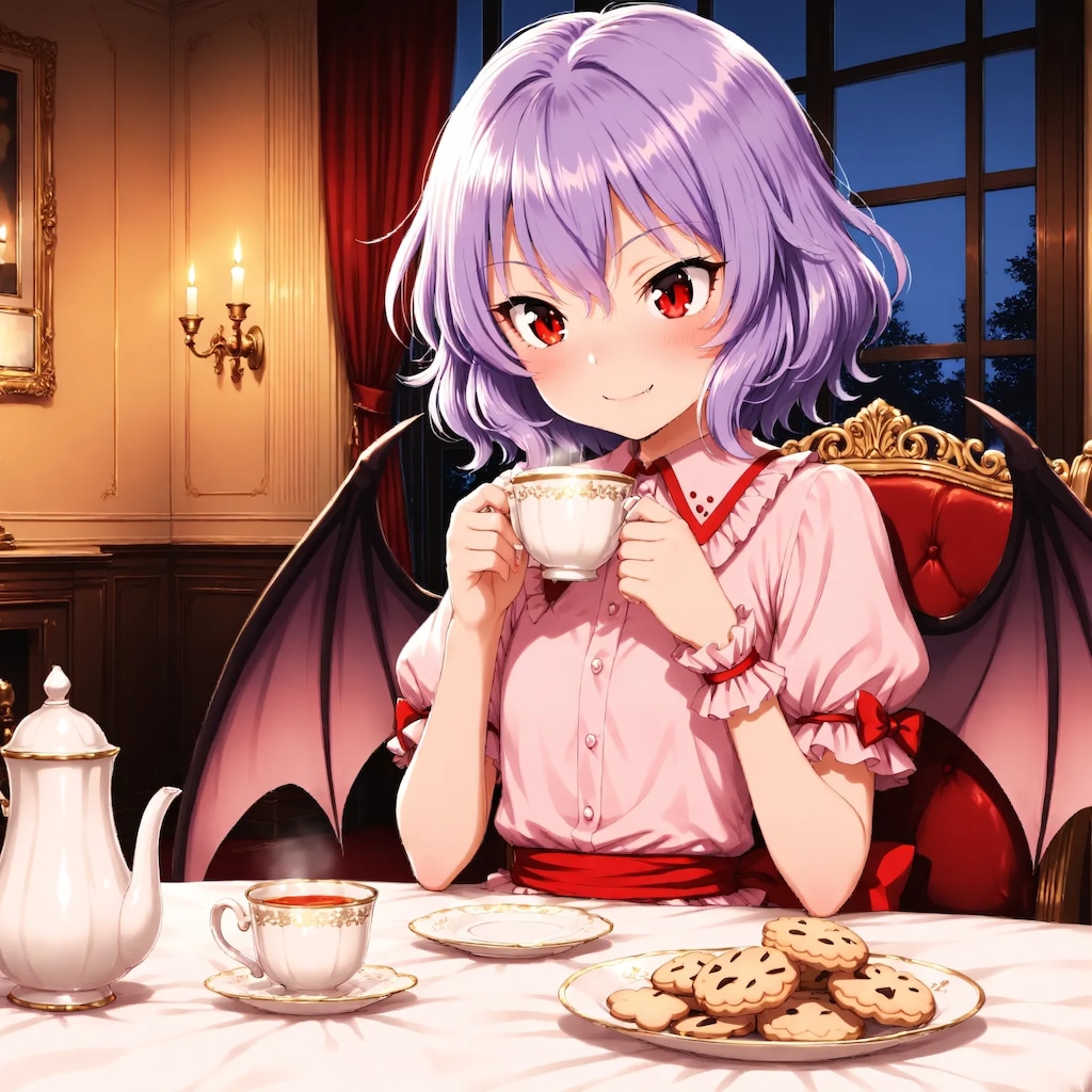 紅魔郷・永夜抄のレミリア・スカーレット