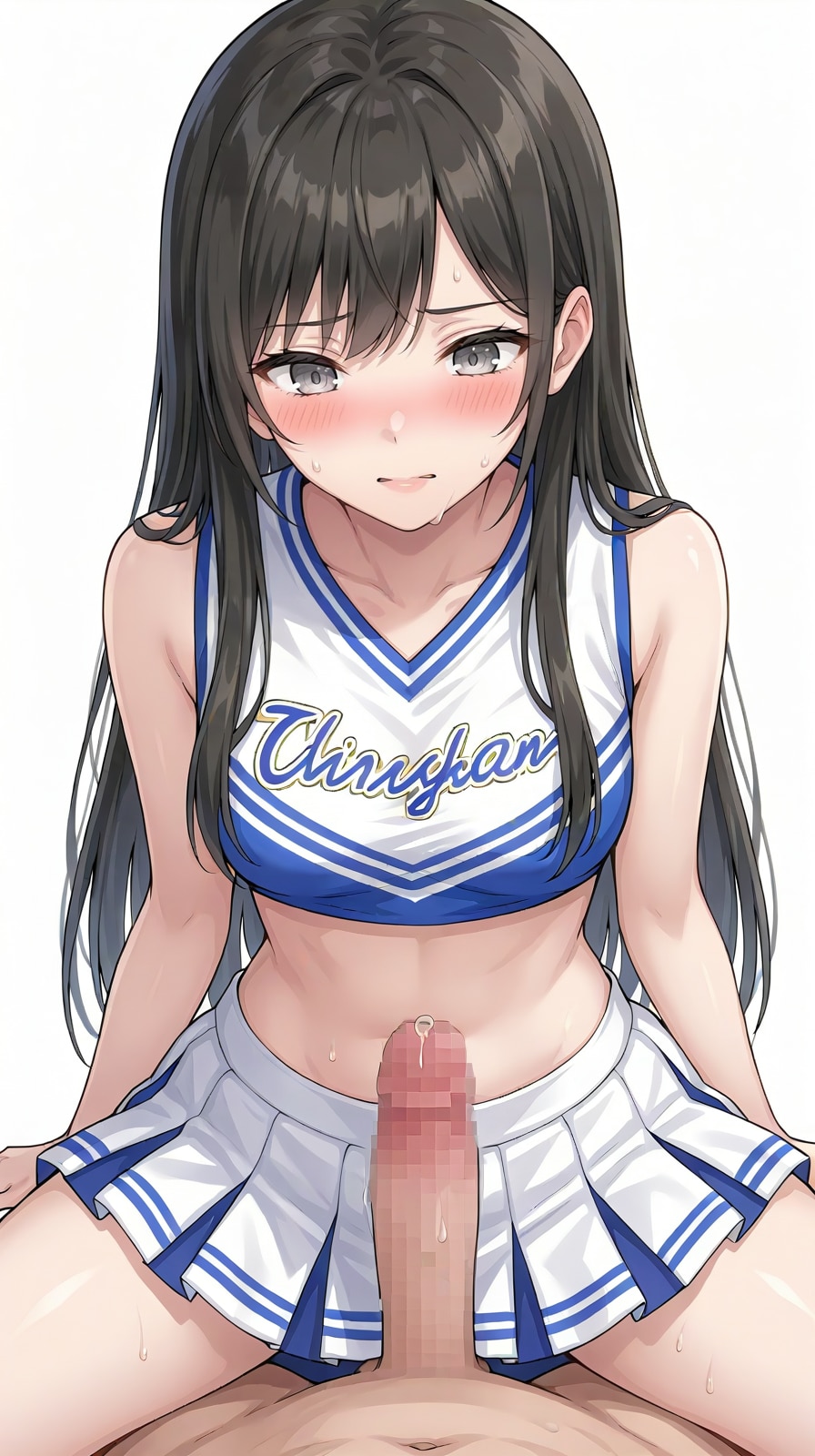 景清帆乃歌(チアガール)_素股プレイ