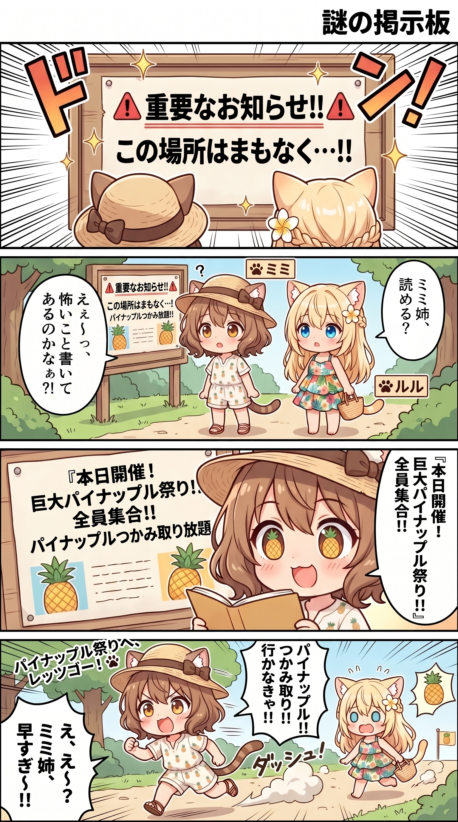 巨大パイナップル祭り