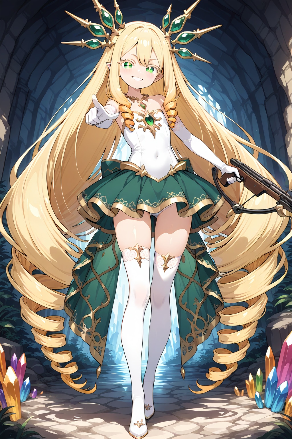 I entered a terrifying dungeon. | の人気AIイラスト・グラビア