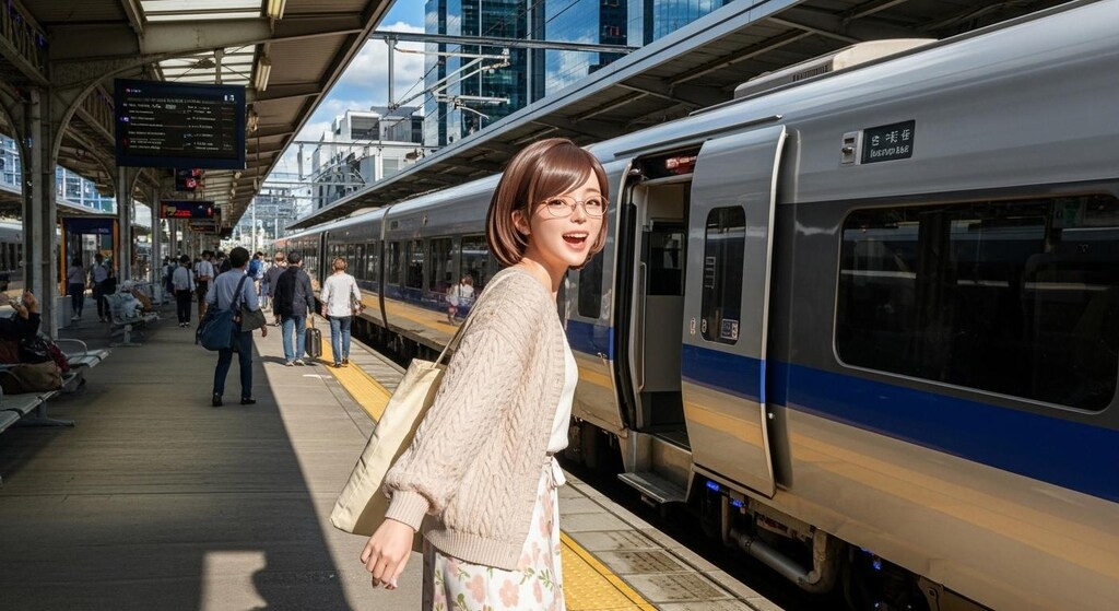 A generous railway company that lets you ride double-decker cars for free.
