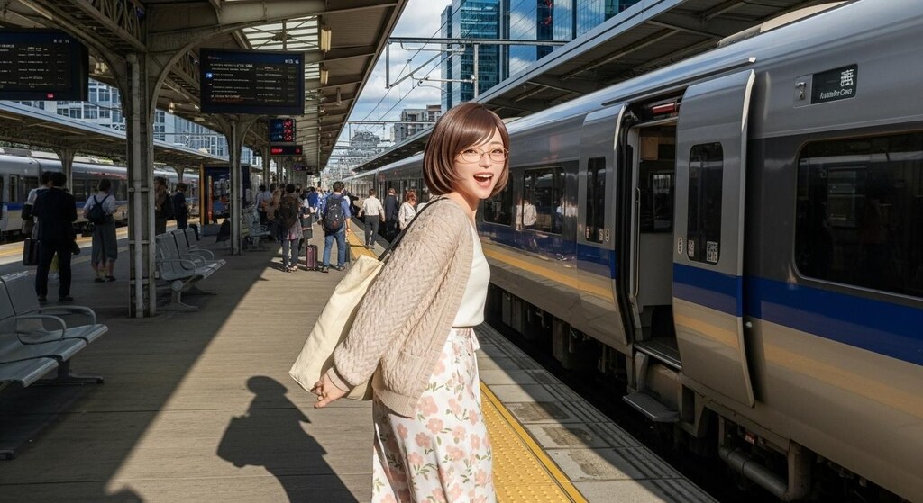 A generous railway company that lets you ride double-decker cars for free.