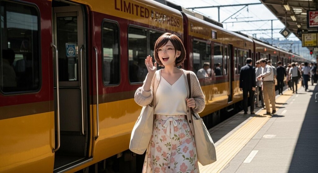 A generous railway company that lets you ride double-decker cars for free.