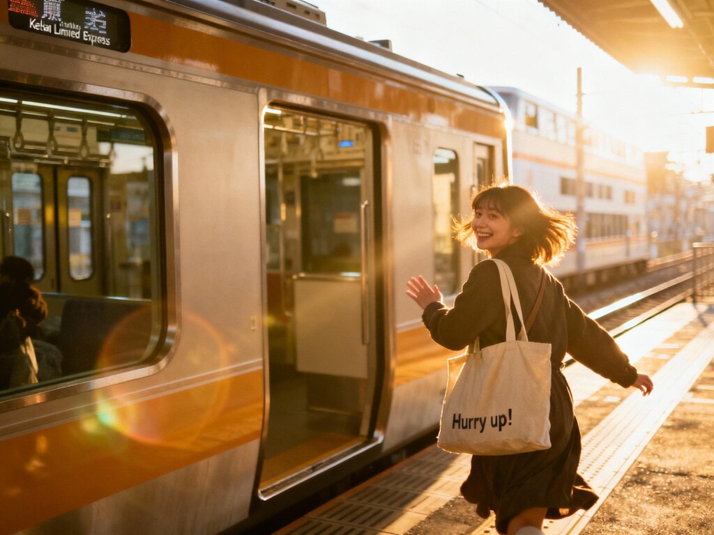 A generous railway company that lets you ride double-decker cars for free.