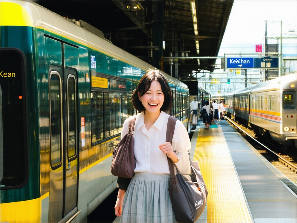 A generous railway company that lets you ride double-decker cars for free.