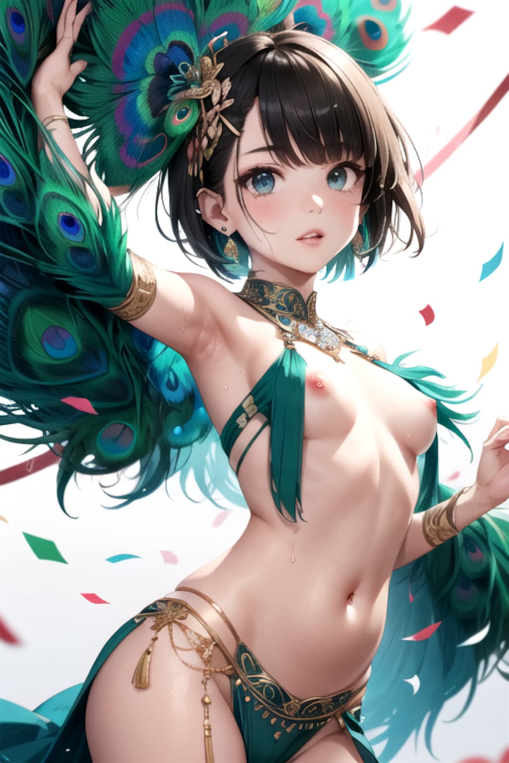 あっ、ブラが・・・