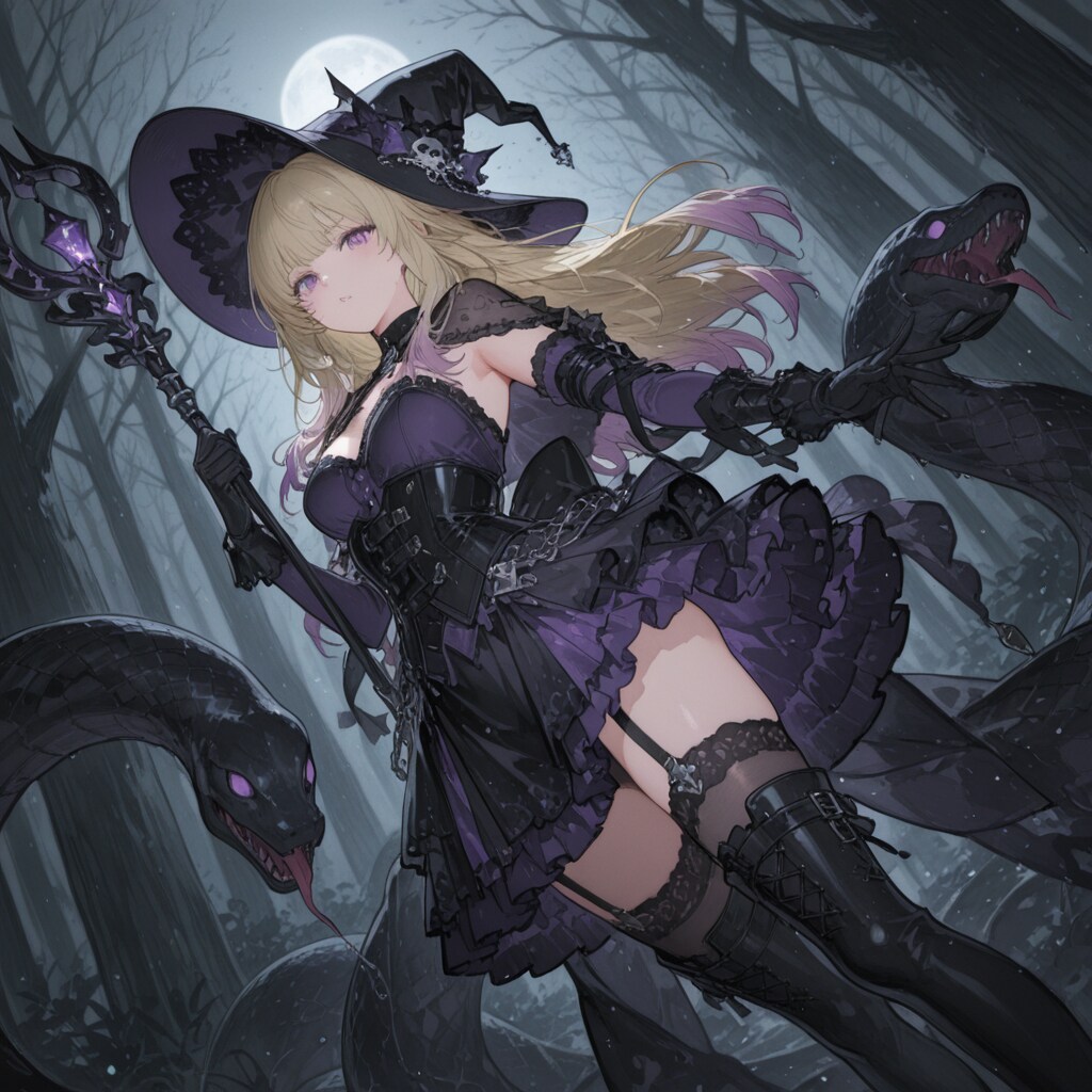 魔法少女×毒蛇