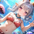 海中のケモ耳エルフさん（12枚） 6枚目