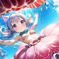 海中のケモ耳エルフさん（12枚） 12枚目