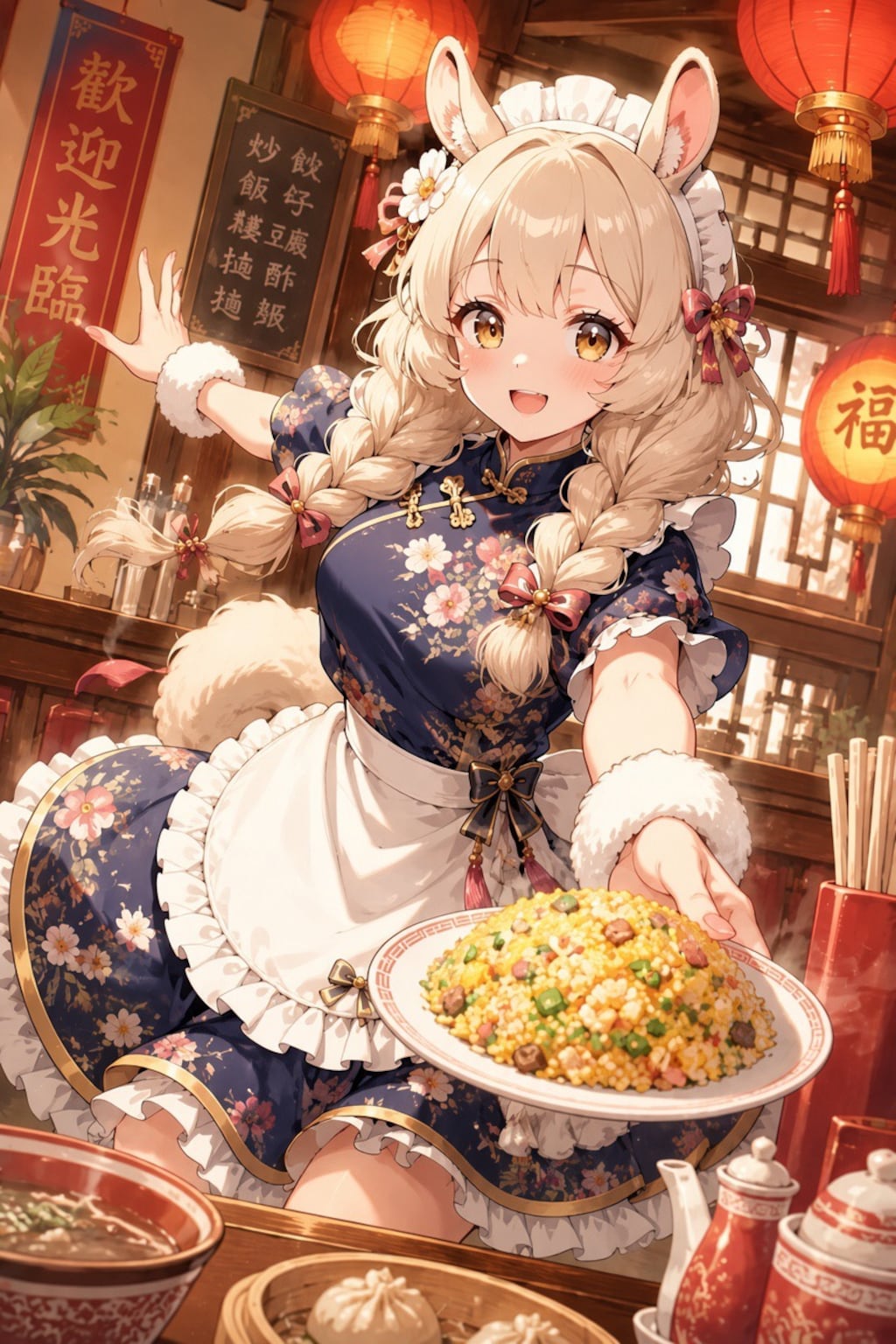 アルパカちゃんのおすすめ炒飯