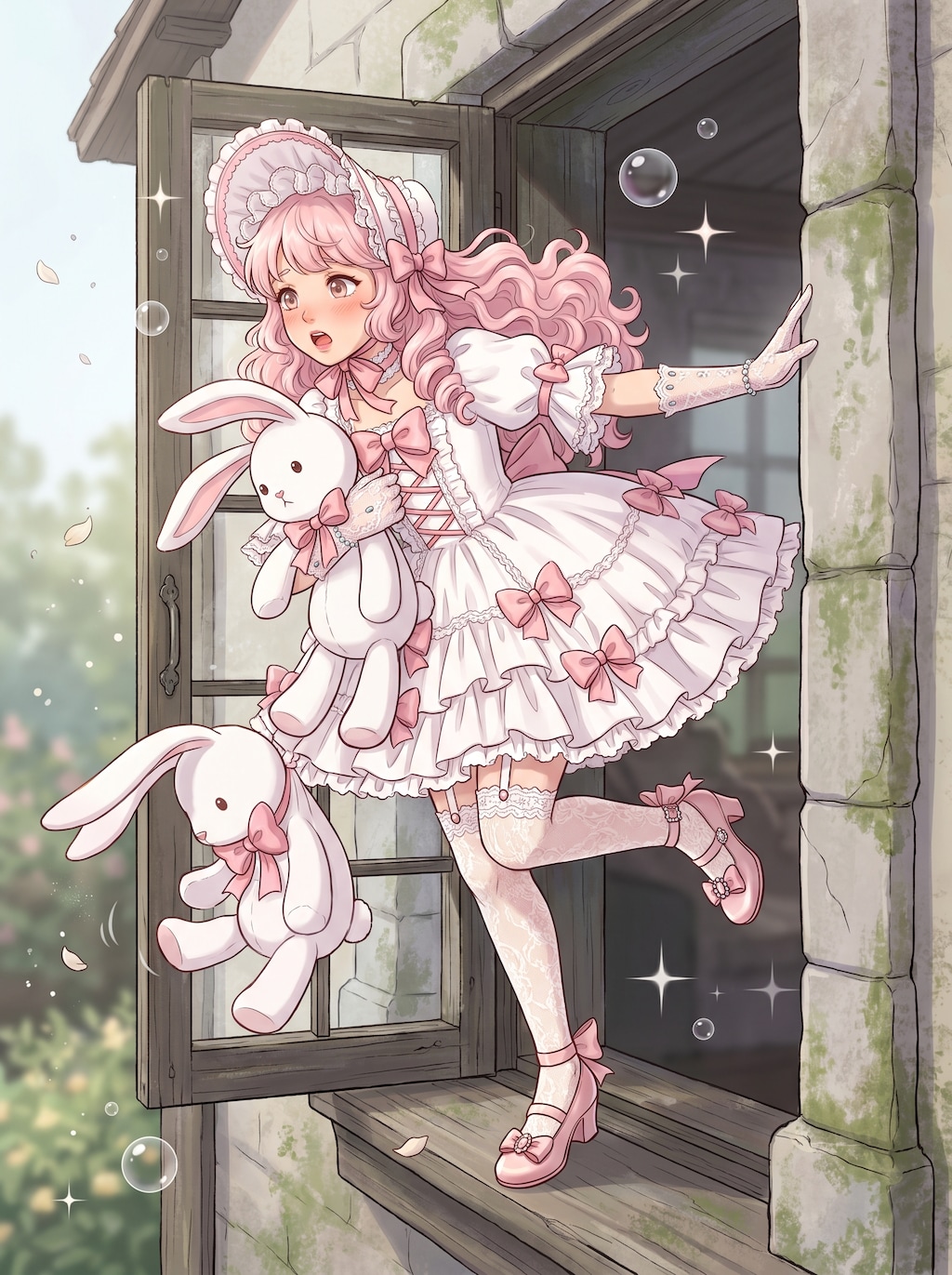 窓辺の薔薇綺夢