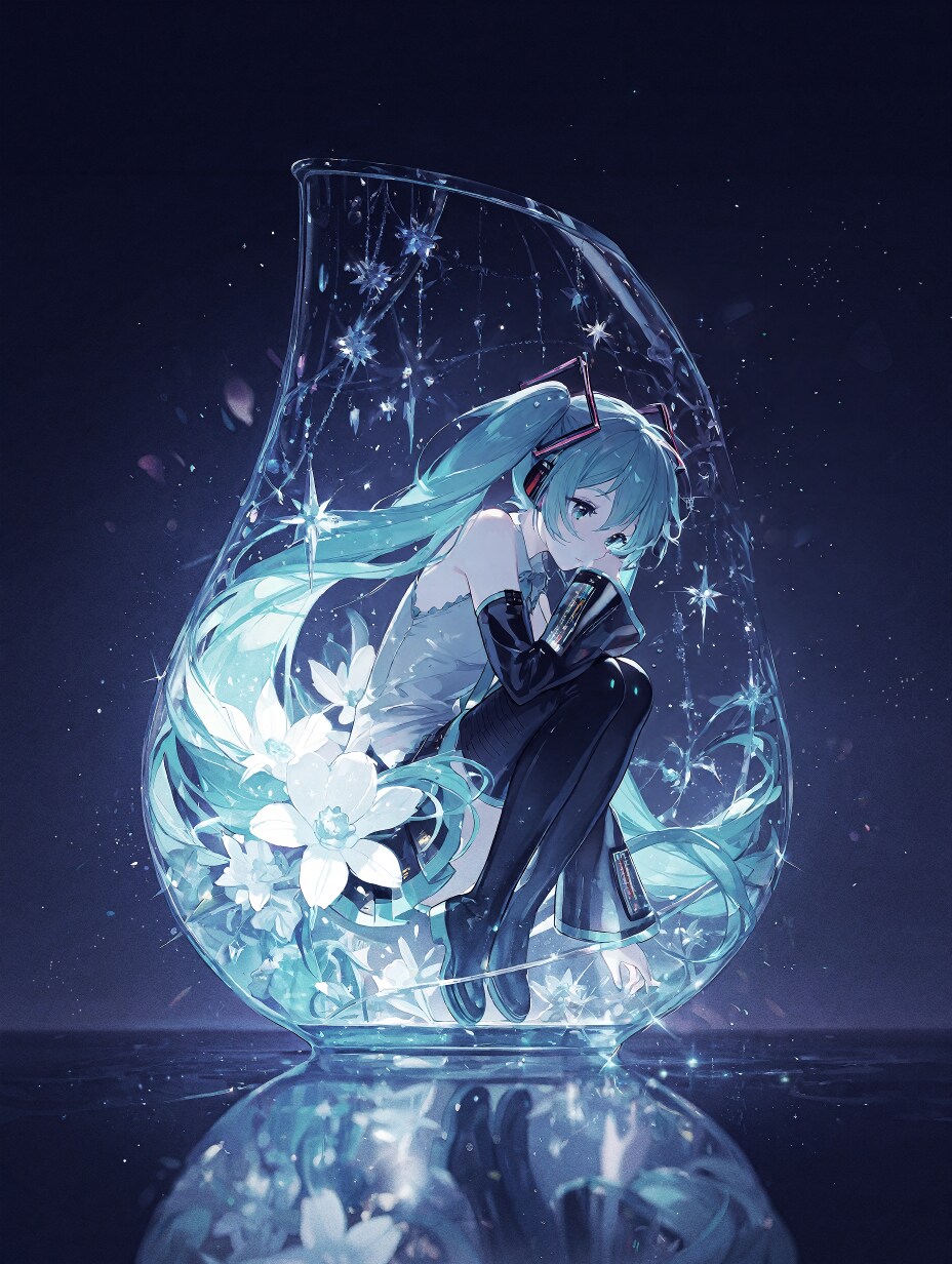 Inside the glass | の人気AIイラスト・グラビア