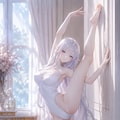 エルフの優雅なストレッチ 2枚目