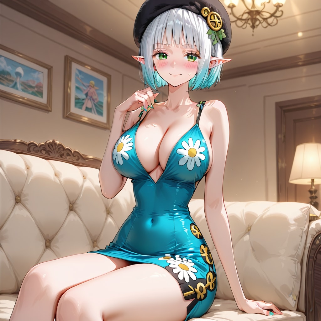 目隠しチャレンジ～スタイル爆発エルフ～