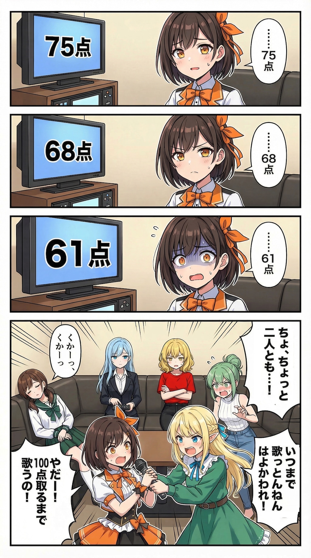 ヒャッハー！カラオケ大会だーーー！！！